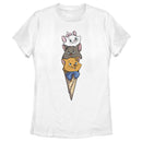 Women's Aristocats Triple Scoop Kittens T-Shirt