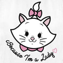 Women's Aristocats Marie Portrait I'm a Lady T-Shirt