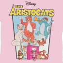 Girl's Aristocats Retro Crew Poster T-Shirt