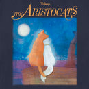 Women's Aristocats Duchess and O'Malley Night Sky T-Shirt