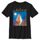 Boy's Aristocats Duchess and O'Malley Night Sky T-Shirt