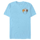 Men's Aristocats Kittens Faux Pocket T-Shirt