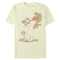 Men's Aristocats Duchess and O'Malley Raining Petals T-Shirt