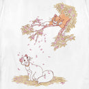 Women's Aristocats Duchess and O'Malley Raining Petals T-Shirt