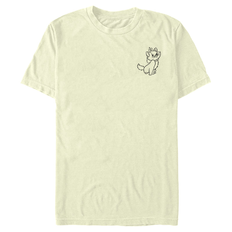 Men's Aristocats Minimalist Marie T-Shirt