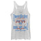 Women's Alice in Wonderland Tweedledee and Tweedledum Racerback Tank Top