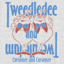 Women's Alice in Wonderland Tweedledee and Tweedledum Racerback Tank Top