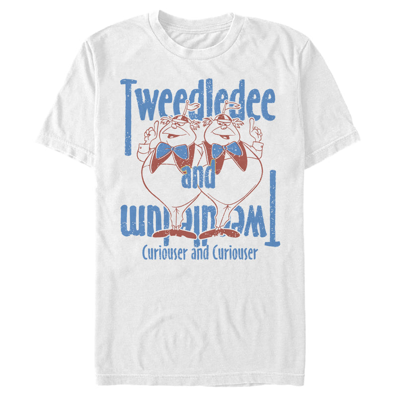 Men's Alice in Wonderland Tweedledee and Tweedledum T-Shirt