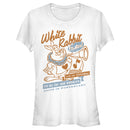 Junior's Alice in Wonderland White Rabbit Oh My Fur and Whiskers T-Shirt