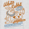 Women's Alice in Wonderland White Rabbit Oh My Fur and Whiskers Racerback Tank Top