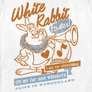 Women's Alice in Wonderland White Rabbit Oh My Fur and Whiskers T-Shirt