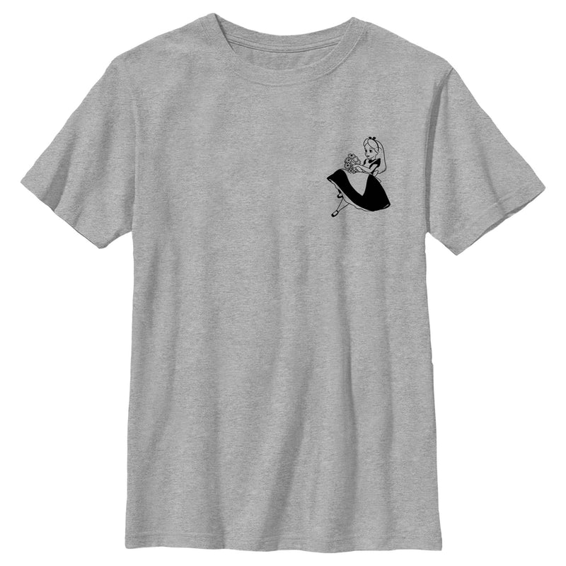 Boy's Alice in Wonderland Pocket Sketch Alice T-Shirt