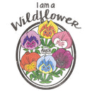 Men's Alice in Wonderland I Am a Wildflower Pull Over Hoodie