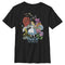Boy's Alice in Wonderland Alice and The Talking Flowers T-Shirt