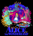 Boy's Alice in Wonderland Alice In Colorful Scary Forest Pull Over Hoodie