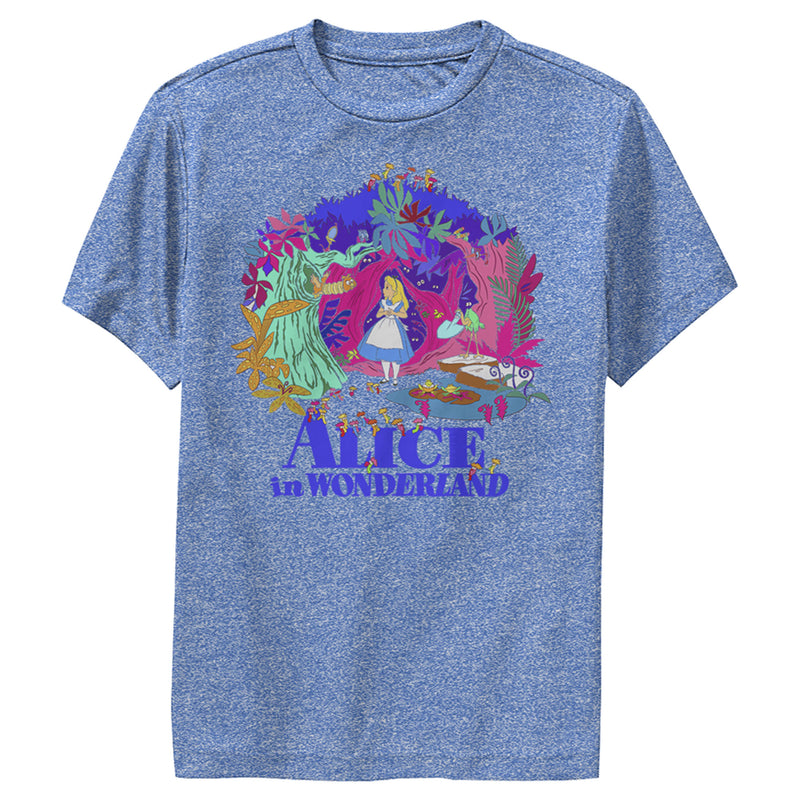 Boy's Alice in Wonderland Alice In Colorful Scary Forest Performance Tee