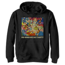 Boy's Alice in Wonderland Did Someone say Party Pull Over Hoodie