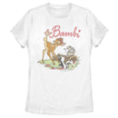 Women's Bambi Flower, Thumper and a Butterfly T-Shirt