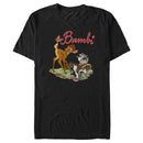 Men's Bambi Flower, Thumper and a Butterfly T-Shirt