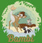 Boy's Bambi Cartoon Thumper & Flower with Butterfly T-Shirt