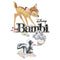Men's Bambi Movie Logo With Flower and Thumper Sweatshirt