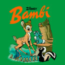 Junior's Bambi Retro Poster T-Shirt