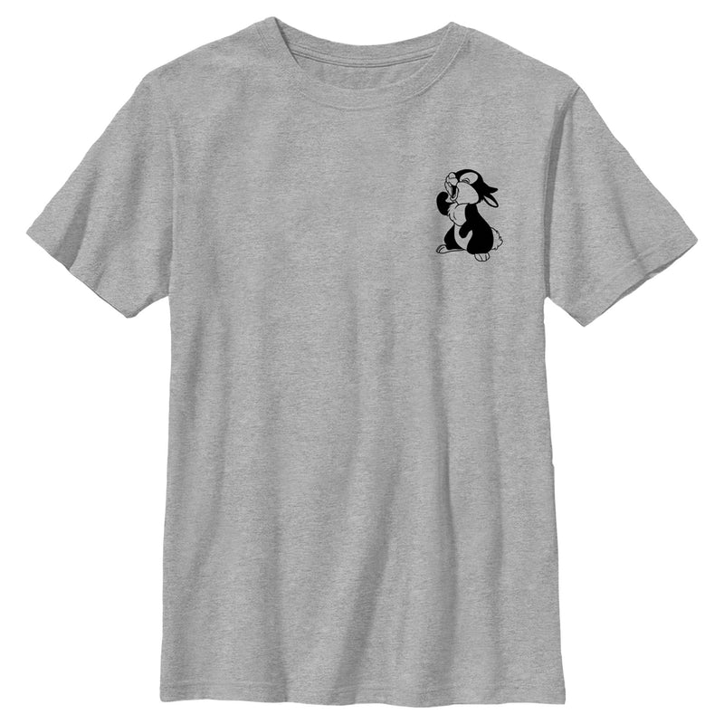 Boy's Bambi Pocket Sketch Thumper T-Shirt