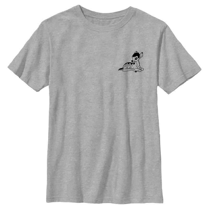 Boy's Bambi Pocket Sketch Bambi T-Shirt