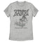 Women's Bambi Friends With Nature Artistic Sketch T-Shirt