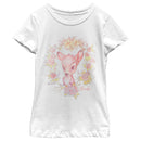 Girl's Bambi Floral Frame T-Shirt