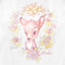 Women's Bambi Floral Frame T-Shirt