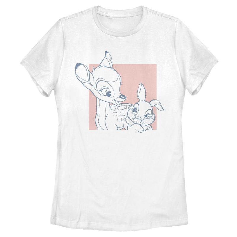 Women's Bambi Together with Thumper T-Shirt