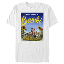 Men's Bambi Classic Floral Movie Title Poster T-Shirt