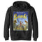 Boy's Bambi Classic Floral Movie Title Poster Pull Over Hoodie