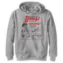 Boy's Bambi Twitterpated Love Advice Pull Over Hoodie
