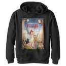 Boy's Bambi Movie Cover Title Poster Pull Over Hoodie