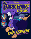 Men's Darkwing Duck Comic Cover Long Sleeve Shirt