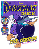 Men's Darkwing Duck The Terror That Flaps In The Night Comic Cover T-Shirt