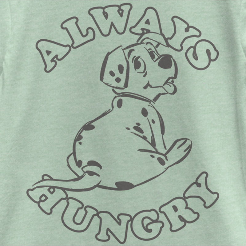 Girl's One Hundred and One Dalmatians Always Hungry T-Shirt