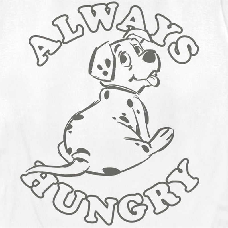 Women's One Hundred and One Dalmatians Always Hungry T-Shirt