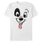 Men's One Hundred and One Dalmatians Happy Patch With Tongue Out T-Shirt