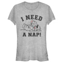 Junior's One Hundred and One Dalmatians I Need a Nap T-Shirt