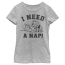 Girl's One Hundred and One Dalmatians I Need a Nap T-Shirt