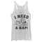 Women's One Hundred and One Dalmatians I Need a Nap Racerback Tank Top