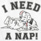 Women's One Hundred and One Dalmatians I Need a Nap T-Shirt