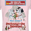 Junior's One Hundred and One Dalmatians Original Movie Poster T-Shirt