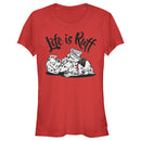 Junior's One Hundred and One Dalmatians Life is Ruff T-Shirt