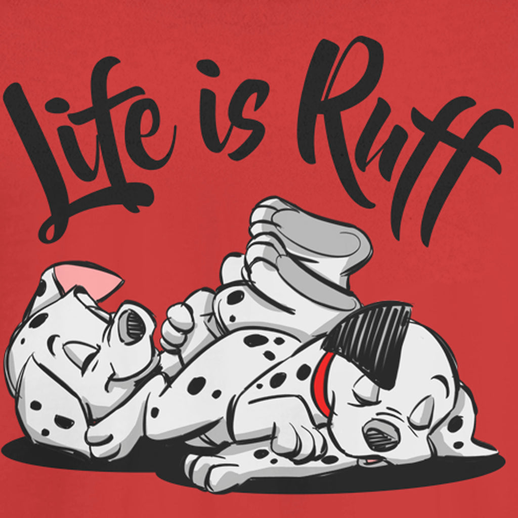 Junior's One Hundred and One Dalmatians Life is Ruff T-Shirt – Fifth Sun