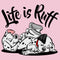 Girl's One Hundred and One Dalmatians Life is Ruff T-Shirt