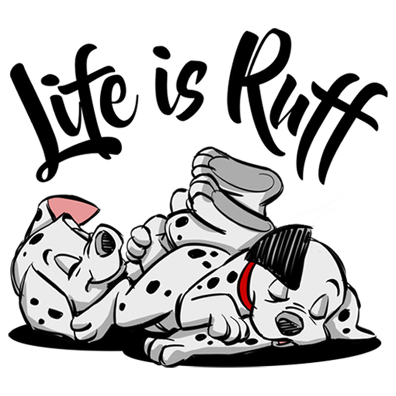 Men's One Hundred and One Dalmatians Life is Ruff T-Shirt